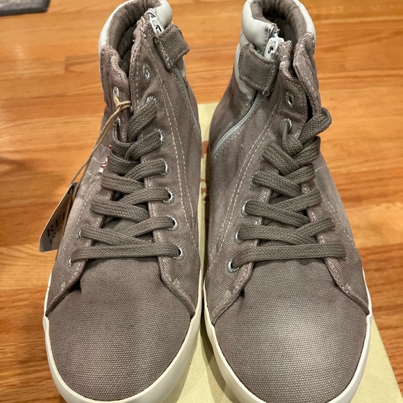 REPLAY Fashion Casual Shoes  High Top Lace Up Sneakers Size 7.5/40 - Picture 2 of 4